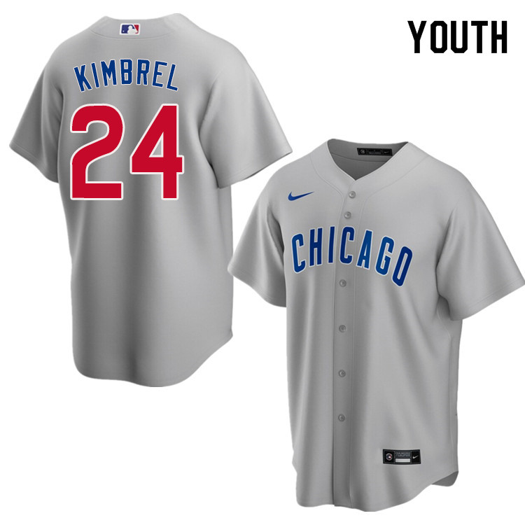 Nike Youth #24 Craig Kimbrel Chicago Cubs Baseball Jerseys Sale-Gray